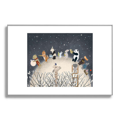 the moon song Framed Art Print Gallery Image 138
