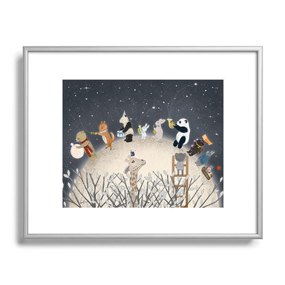 the moon song Framed Art Print Gallery Image 131