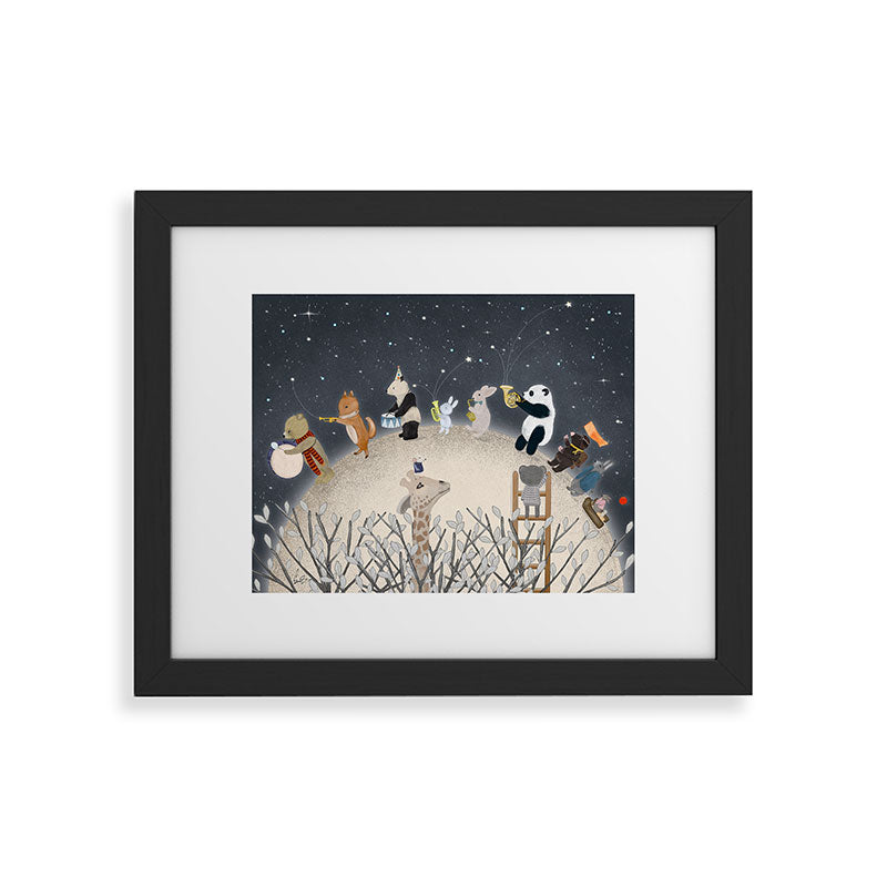 the moon song Framed Art Print Gallery Image 47