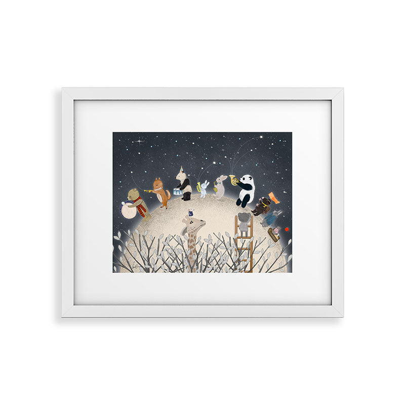 the moon song Framed Art Print Gallery Image 30