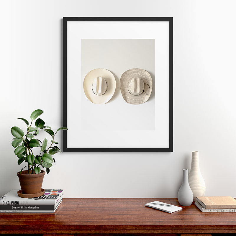 Cowboy Hat Wall Framed Art Print Gallery Image 35