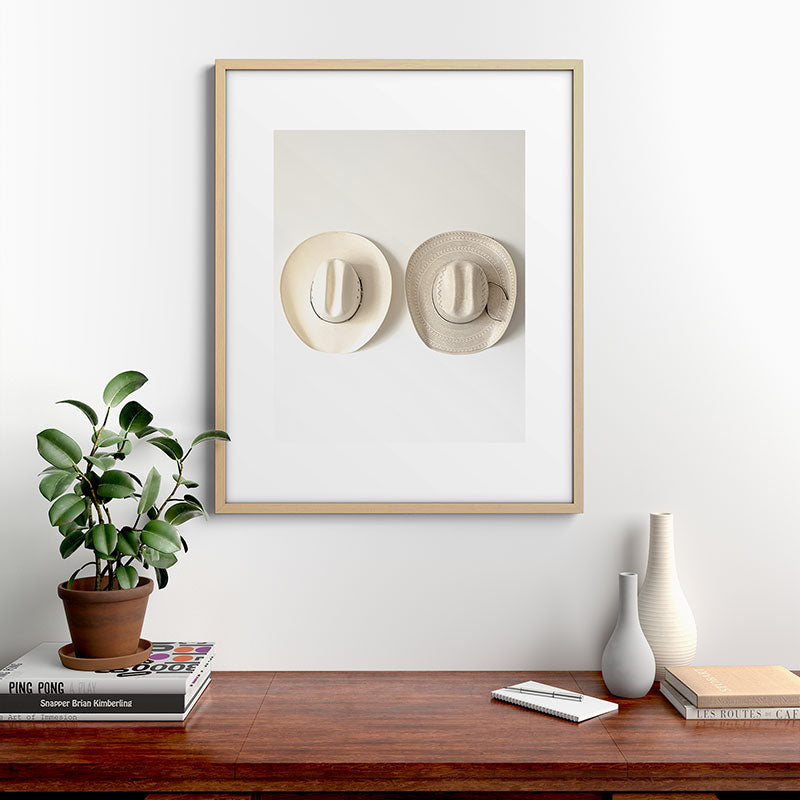 Cowboy Hat Wall Framed Art Print Gallery Image 21