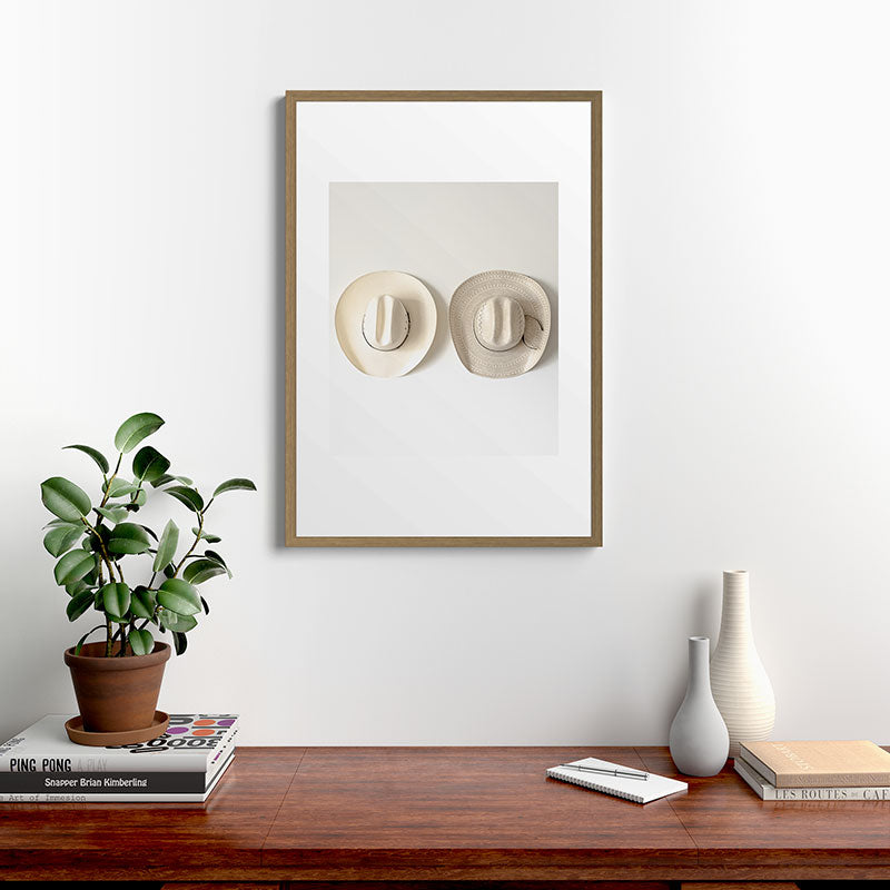 Cowboy Hat Wall Framed Art Print Gallery Image 13