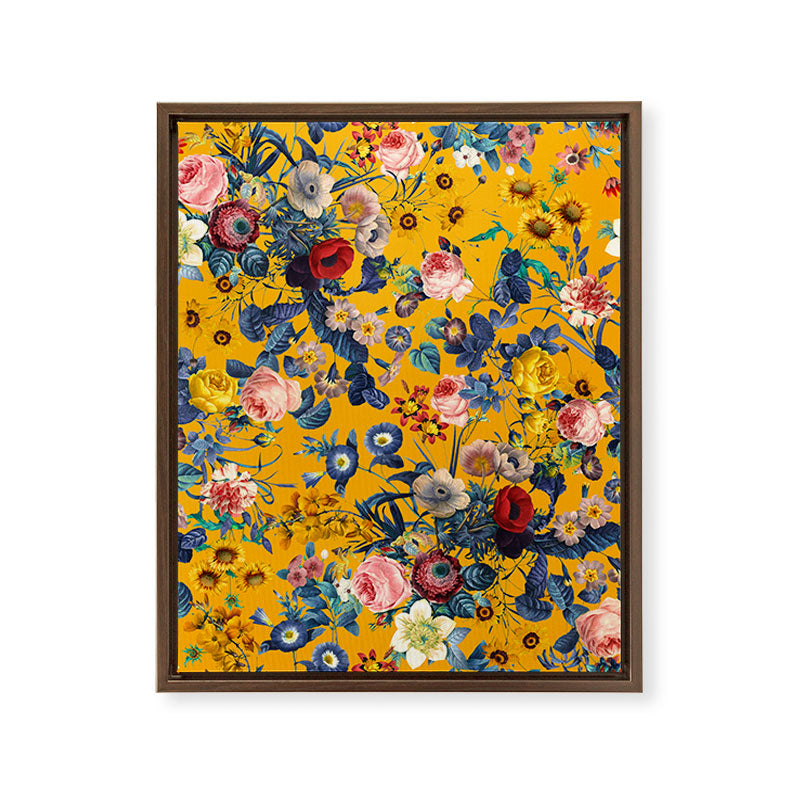 Summer Botanical Garden IX Framed Canvas Print Gallery Image 12