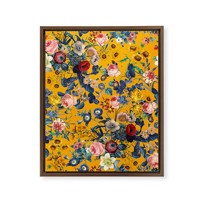 Summer Botanical Garden IX Framed Canvas Print Gallery Image 9
