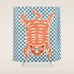 Tibetan tiger Shower Curtain Gallery Image 1