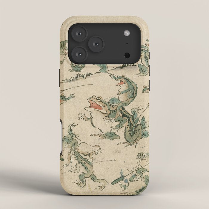 Battle of the Frogs iPhone Case Gallery Image 4