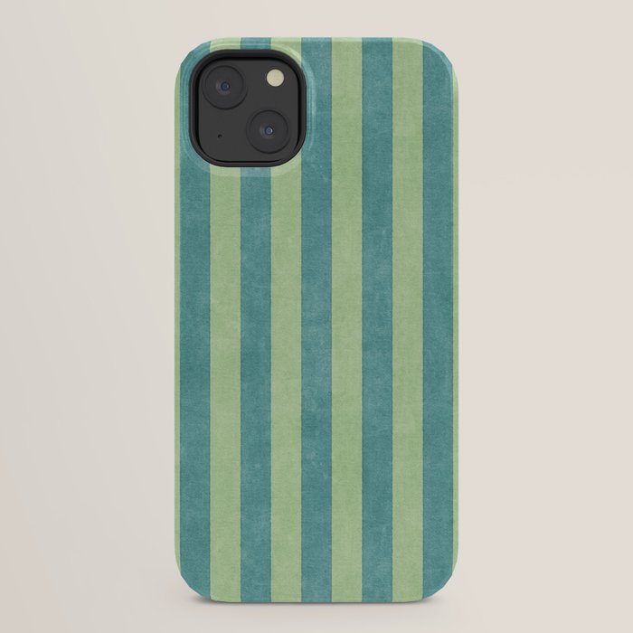 STRIPES - 005 - teal and green iPhone Case Gallery Image 22