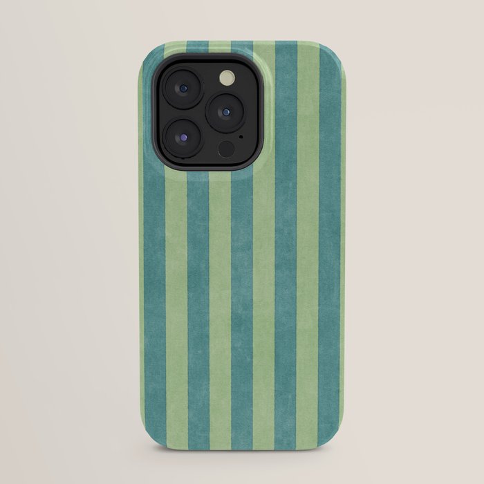 STRIPES - 005 - teal and green iPhone Case Gallery Image 23