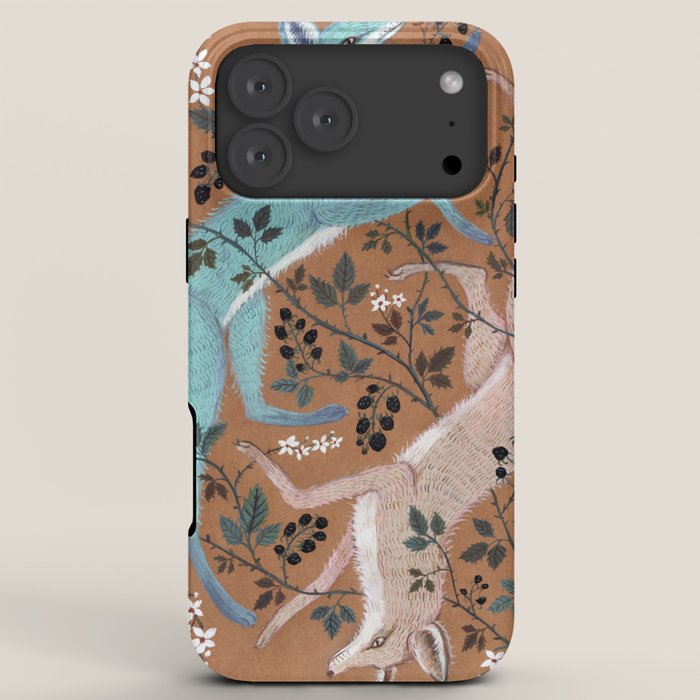 Blackberry Foxes iPhone Case Gallery Image 8