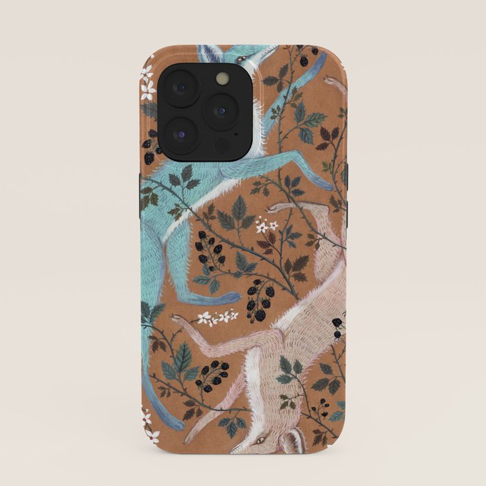 Blackberry Foxes iPhone Case Gallery Image 39