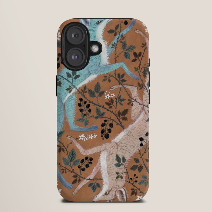 Blackberry Foxes iPhone Case Gallery Image 9