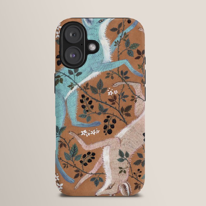 Blackberry Foxes iPhone Case Gallery Image 13