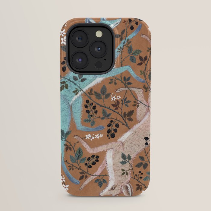 Blackberry Foxes iPhone Case Gallery Image 23
