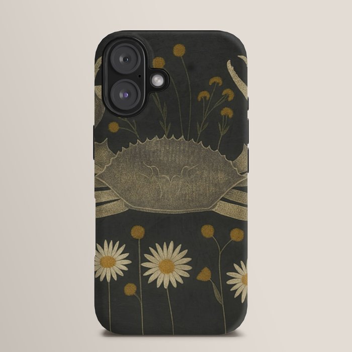 Crab with Daisies iPhone Case Gallery Image 13