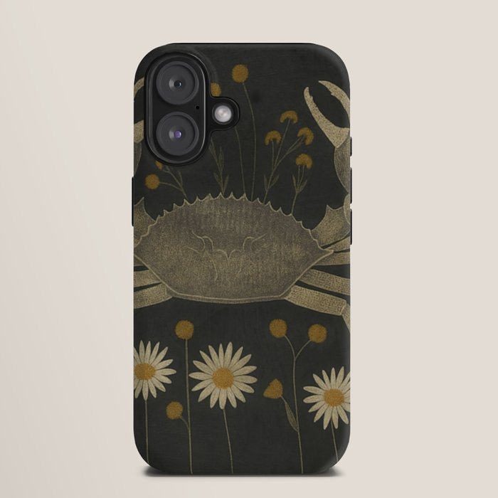 Crab with Daisies iPhone Case Gallery Image 9