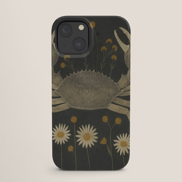 Crab with Daisies iPhone Case Gallery Image 25