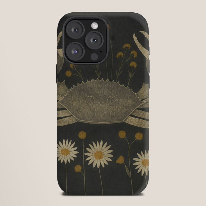 Crab with Daisies iPhone Case Gallery Image 12