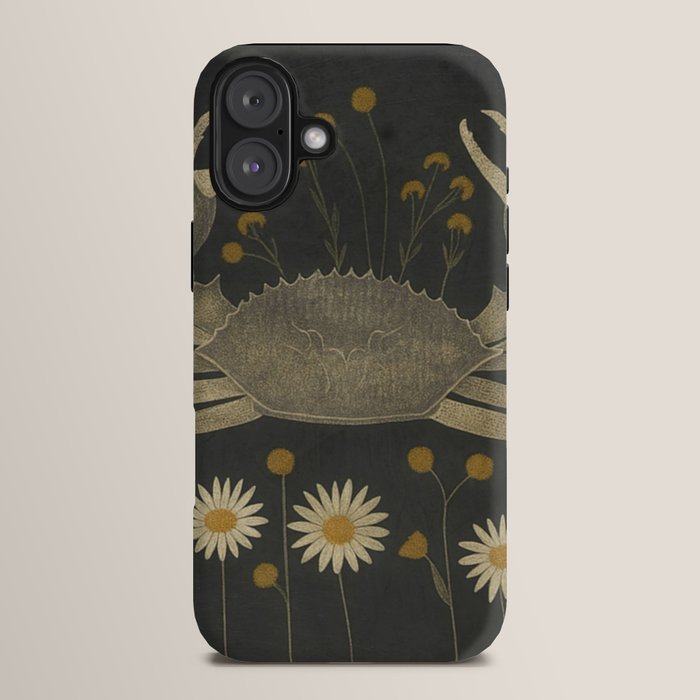 Crab with Daisies iPhone Case Gallery Image 14