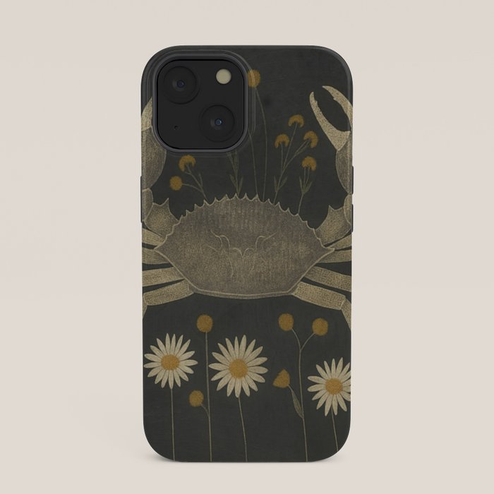 Crab with Daisies iPhone Case Gallery Image 33