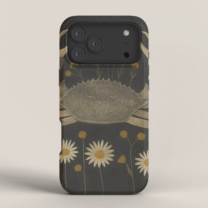 Crab with Daisies iPhone Case Gallery Image 4