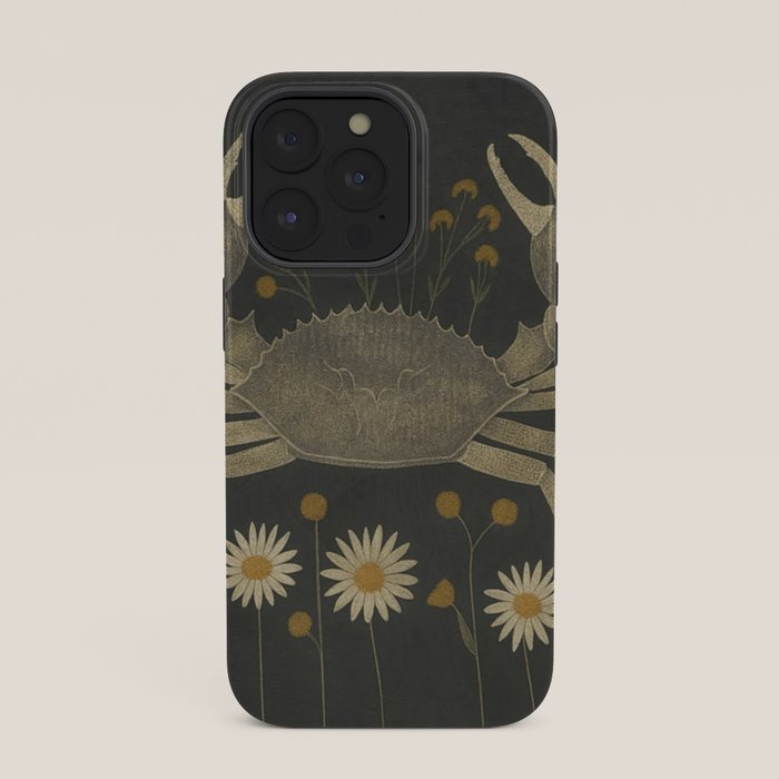 Crab with Daisies iPhone Case Gallery Image 35