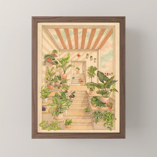Houseplants Mini Art Print Gallery Image 2