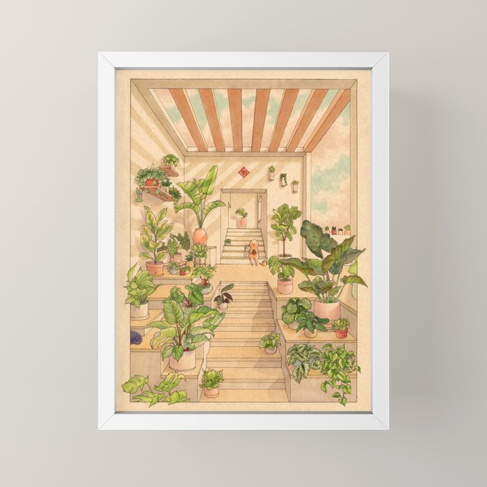 Houseplants Mini Art Print Gallery Image 4