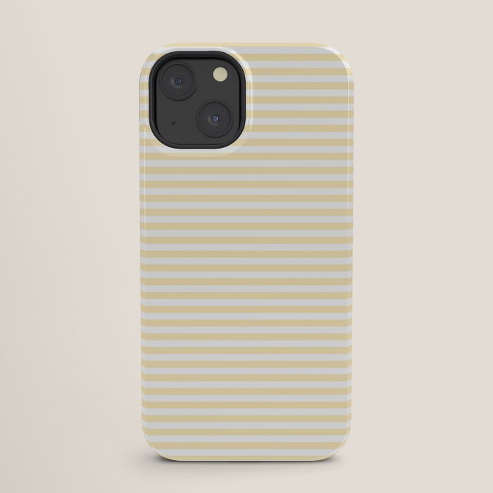 Lemon Honey Cream Stripe iPhone Case Gallery Image 25