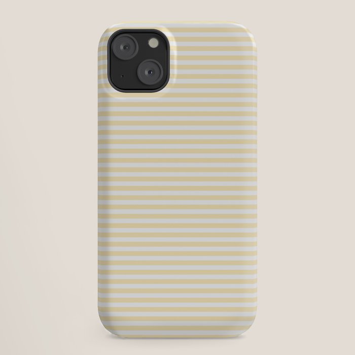 Lemon Honey Cream Stripe iPhone Case Gallery Image 18
