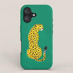 The Stare: Golden Cheetah Edition iPhone Case Gallery Image 1