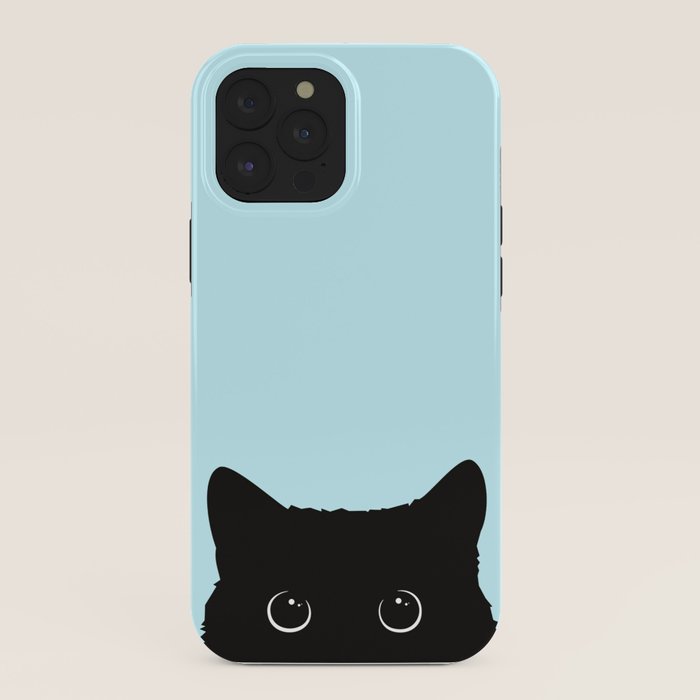 Black cat I iPhone Case Gallery Image 40