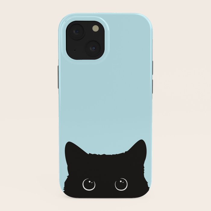 Black cat I iPhone Case Gallery Image 38