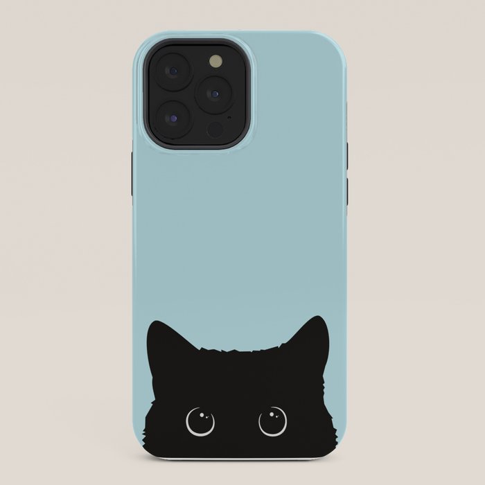 Black cat I iPhone Case Gallery Image 36