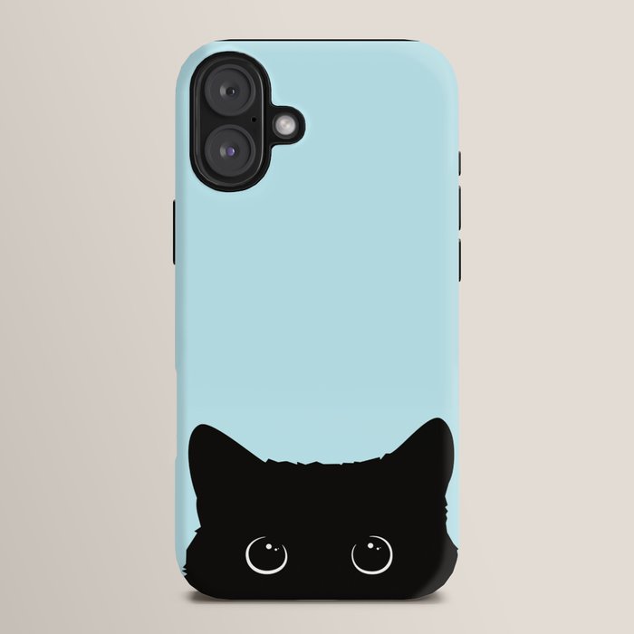 Black cat I iPhone Case Gallery Image 14