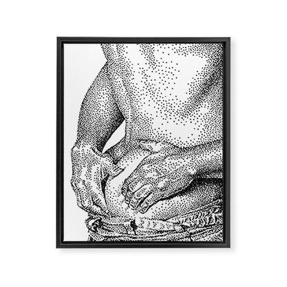 Control 3 NOODDOOD Framed Canvas Print Gallery Image 3