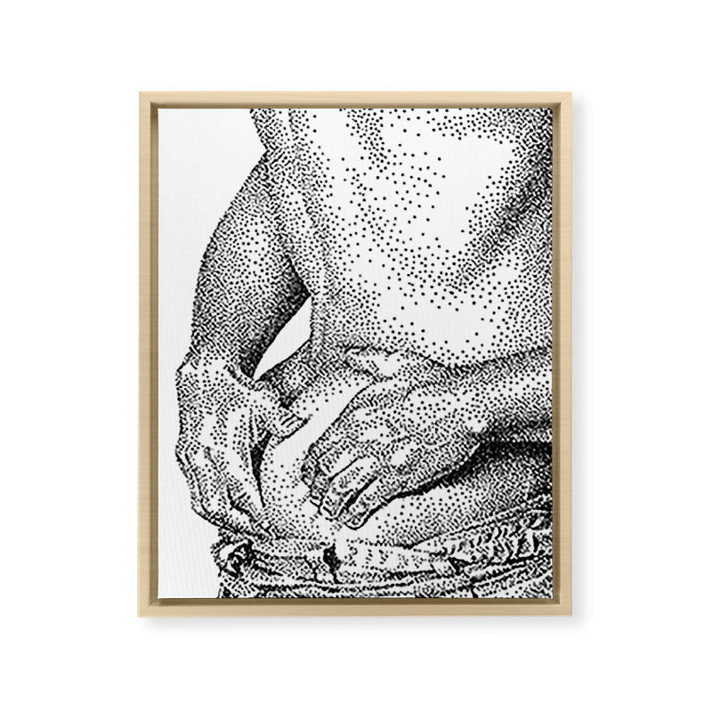 Control 3 NOODDOOD Framed Canvas Print Gallery Image 9