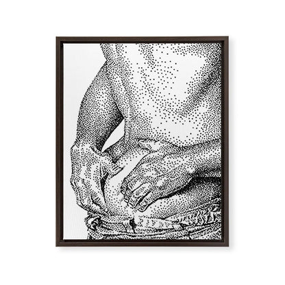 Control 3 NOODDOOD Framed Canvas Print Gallery Image 4