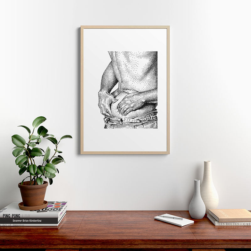 Control 3 NOODDOOD Framed Art Print Gallery Image 12