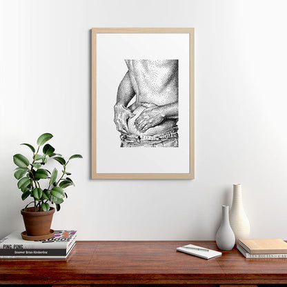 Control 3 NOODDOOD Framed Art Print Gallery Image 28