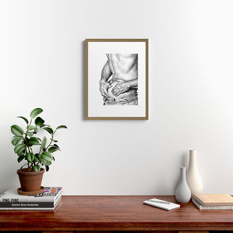 Control 3 NOODDOOD Framed Art Print Gallery Image 7