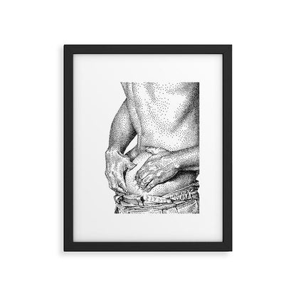 Control 3 NOODDOOD Framed Art Print Gallery Image 1