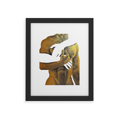 Echoes II - NOODOOD Painting (Gold doesn't print shiny) Framed Art Print Gallery Image 18