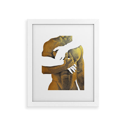 Echoes II - NOODOOD Painting (Gold doesn't print shiny) Framed Art Print Gallery Image 32