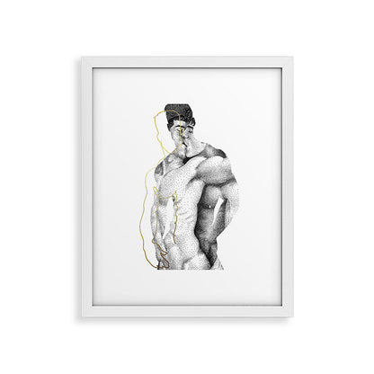 Figuration 1 (GOLD DOESN'T PRINT SHINY) Framed Art Print Gallery Image 13