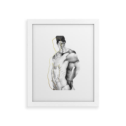 Figuration 1 (GOLD DOESN'T PRINT SHINY) Framed Art Print Gallery Image 29