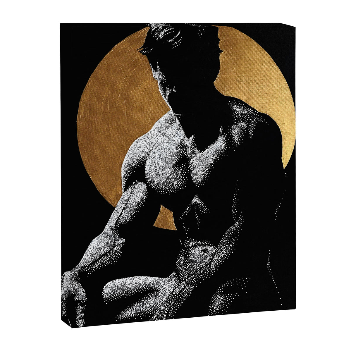 Luminosity of Apollo (gold doesn't print shiny) Canvas Print Gallery Image 1