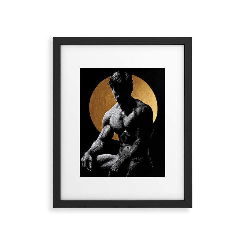 Luminosity of Apollo (gold doesn't print shiny) Framed Art Print Gallery Image 3
