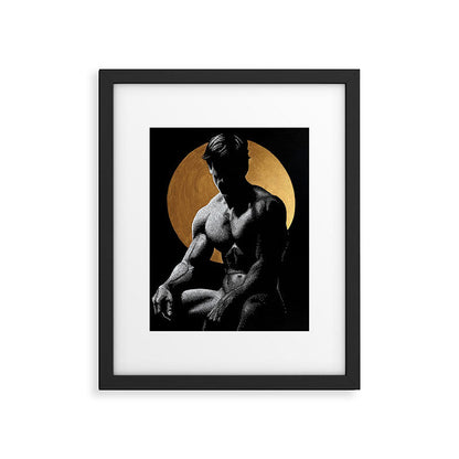 Luminosity of Apollo (gold doesn't print shiny) Framed Art Print Gallery Image 3