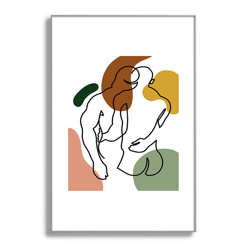 NOODDOOD Linework 1 Framed Art Print Gallery Image 60